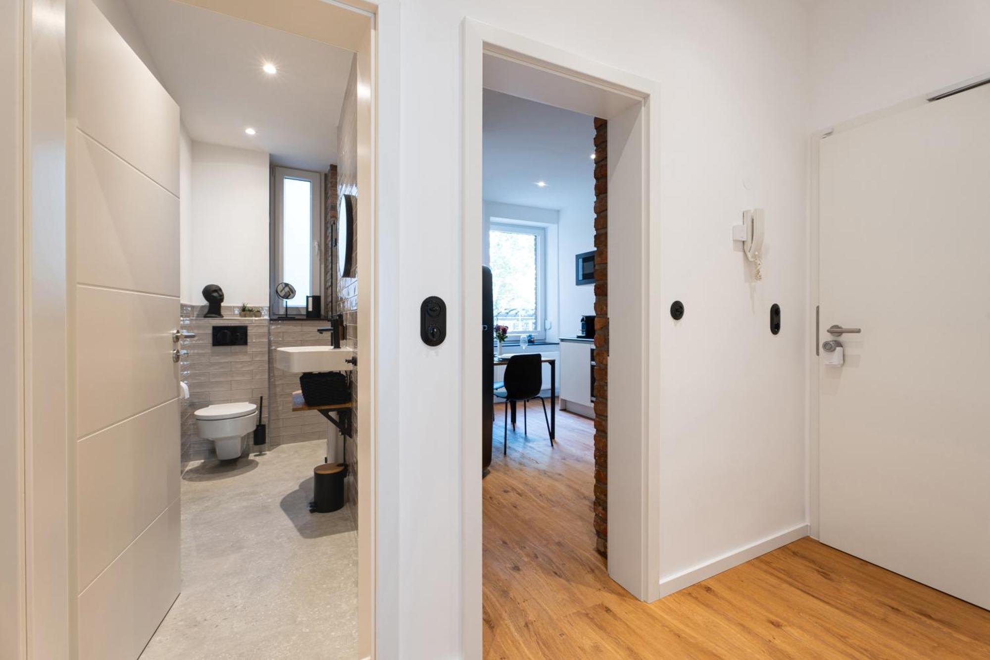 Hozo1-Exklusiv Apartment Der Roze Living Coblenza Esterno foto